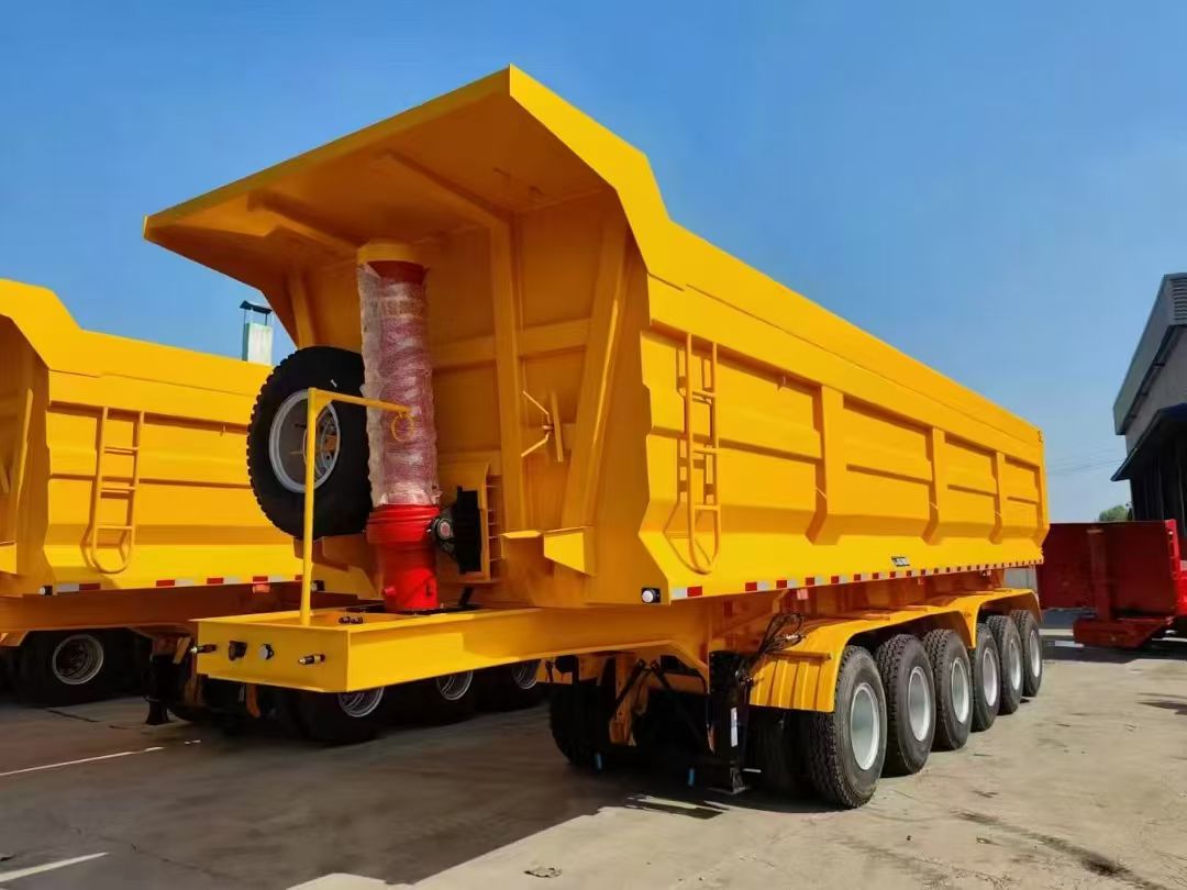 Used Low Bed Semi Trailer, Rear Tipper Semi Trailer, Car Carrier Trailer, Various Second Hand Semi Trailers In Stock