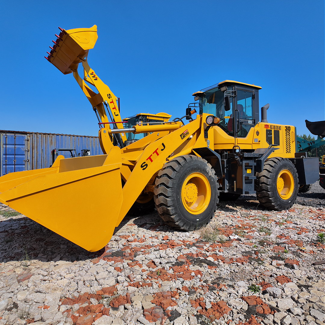 Songtuit Large 30 6-Cylinder Loader 4.5m Dumping Height Dual Bucket Complete Set Export