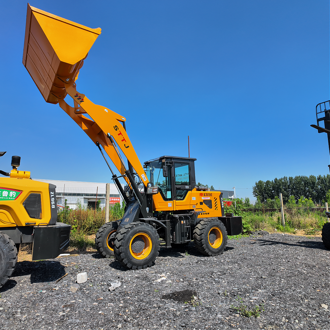 4WD Grain Depot Special Loader 3.0cm Thick Boom 4.5cm Reinforced Frame Weifang 4105 Turbo