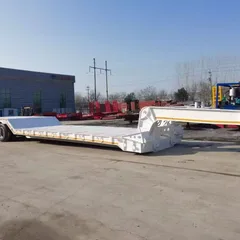 Used Low Bed Semi Trailer, Rear Tipper Semi Trailer, Car Carrier Trailer, Various Second Hand Semi Trailers In Stock
