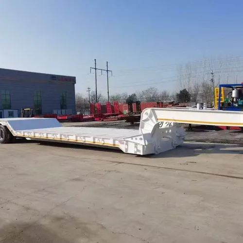 Used Low Bed Semi Trailer, Rear Tipper Semi Trailer, Car Carrier Trailer, Various Second Hand Semi Trailers In Stock