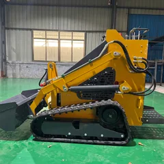 XT360 Small Track Skid Steer Loader With ZONSEN420 Engine Large Fuel Tank Multifunctional Mini Loader