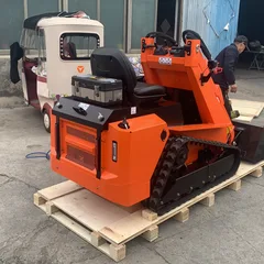 RT28-8 Track Skid Steer Loader 1100kg Operating Weight 20L Large Tank All Terrain Mini Loader