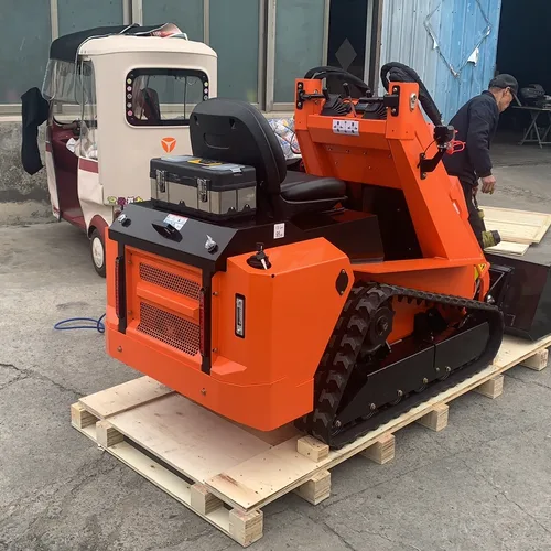 RT28-8 Track Skid Steer Loader 1100kg Operating Weight 20L Large Tank All Terrain Mini Loader