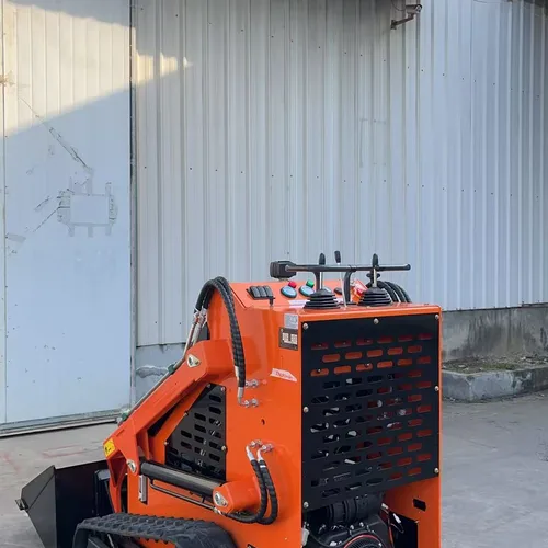 XT460 Mini Fuel Track Skid Steer Loader 16.8KW Power Large Fuel Tank Multifunctional Small Loader