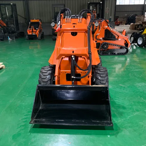 RW26-7 Wheel Skid Steer Loader 950kg Operating Weight Mini Skid Steer With Multiple Attachments