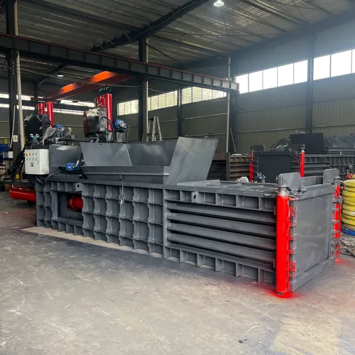 140-ton Horizontal Hydraulic Baler