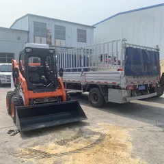 ZT18 Compact Skid Steer Loader Standard Joystick Control System Quick Attach For Demolition Landscaping Farming