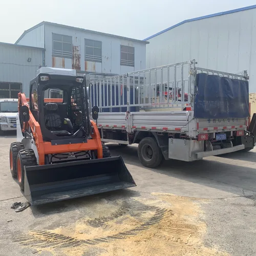 ZT18 Compact Skid Steer Loader Standard Joystick Control System Quick Attach For Demolition Landscaping Farming