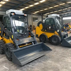 ZT18 Compact Skid Steer Loader Standard Joystick Control System Quick Attach For Demolition Landscaping Farming