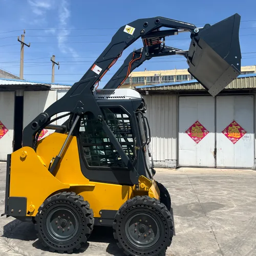 ZT18 Compact Skid Steer Loader Standard Joystick Control System Quick Attach For Demolition Landscaping Farming