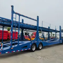 Used Low Bed Semi Trailer, Rear Tipper Semi Trailer, Car Carrier Trailer, Various Second Hand Semi Trailers In Stock