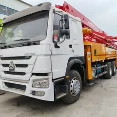 Used Truck Mounted Crane & Concrete Pump Truck, Shacman & Howo Chassis, Various Models Optional