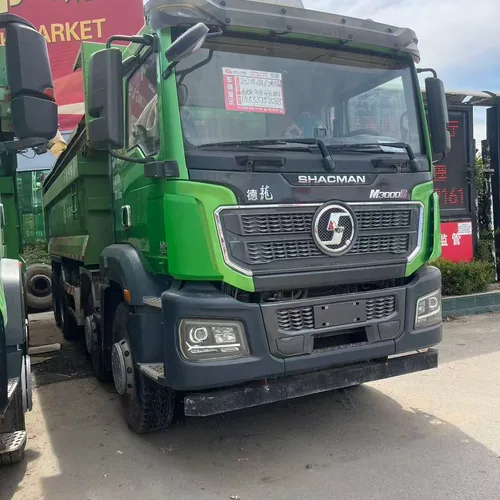 Municipal Green Used Delong M3000S Dumper Truck 2021 Year 400HP Weichai Engine