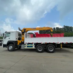 SINOTRUK HOWO 6×4 Truck Mounted Crane (10Ton Telescopic Boom