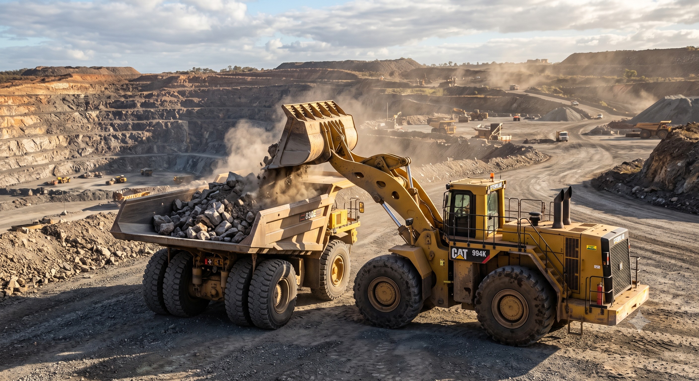 50 Ton Bucket Loader | Heavy-Duty Wheel Loader for Quarry & Mining | Exporter