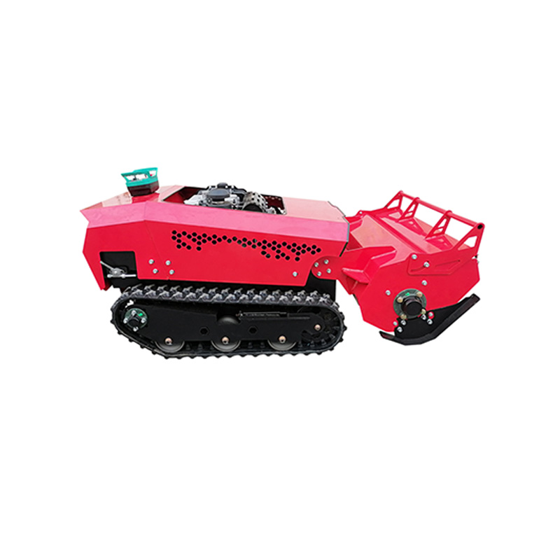 500m Remote Control Orchard Flail Mower 1000mm Tungsten Steel Cutting Head
