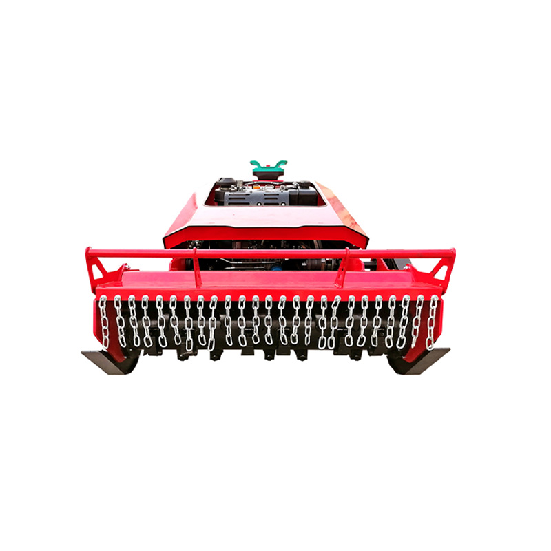 500m Remote Control Orchard Flail Mower 1000mm Tungsten Steel Cutting Head