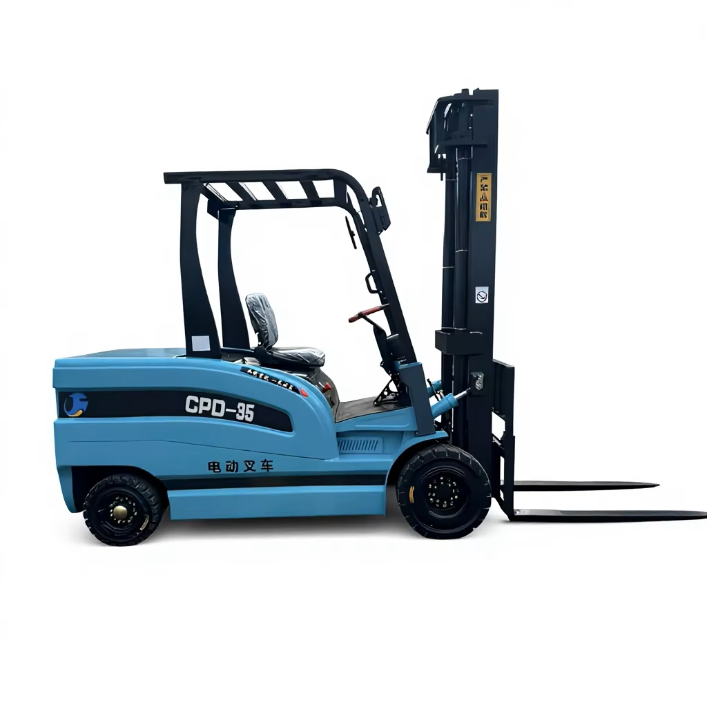 Factory Direct 60V Lithium Battery Drive 3.5 Ton Electric Forklift for Construction Farm Cargo Handling