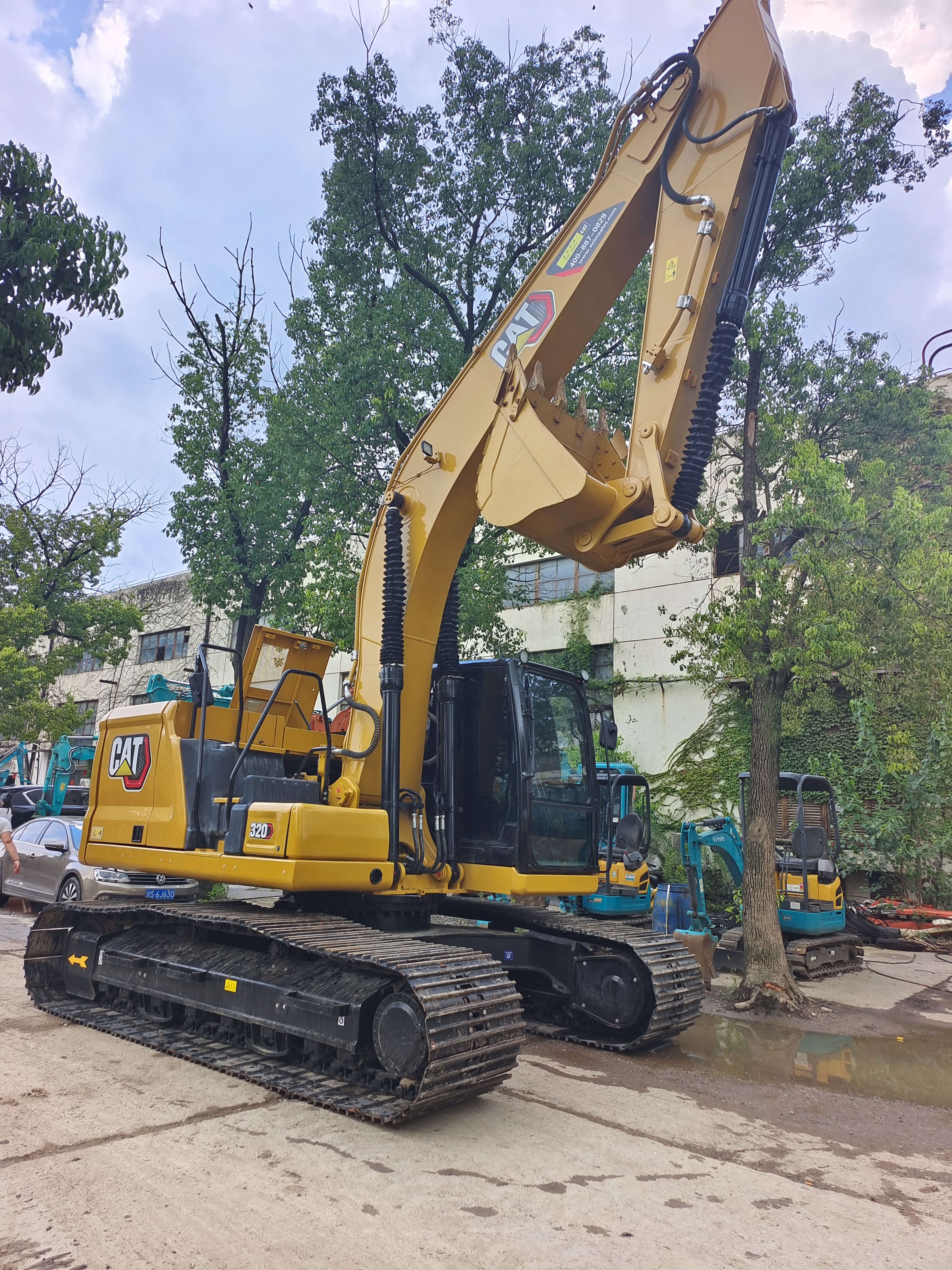 Original Used Japan Caterpillar 320gc Hydraulic Crawler Secondhand Digger