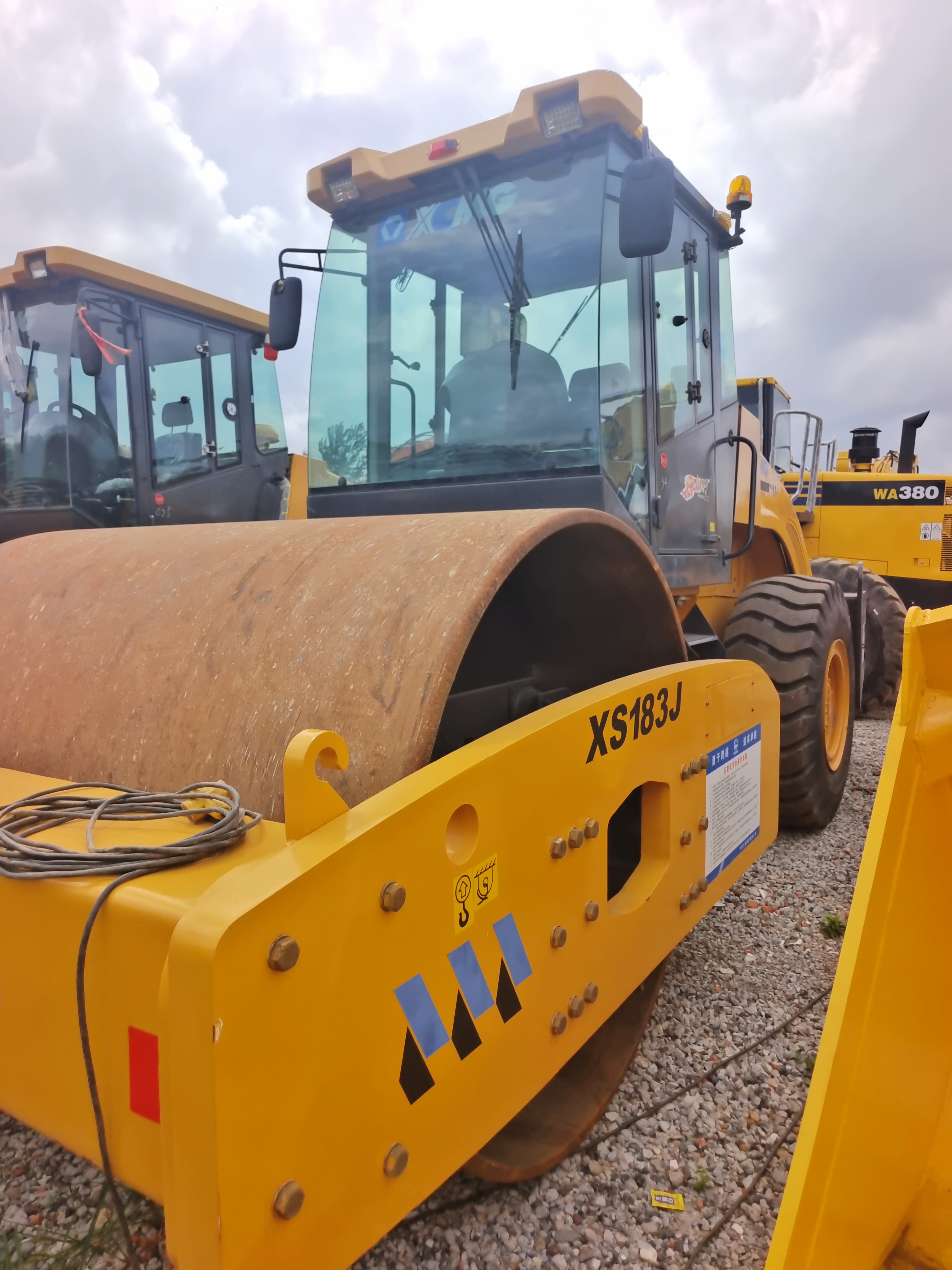 XCMG Official Manufacturer Used Road Machine Xs183j 18ton Single Drum Road Roller Second Hand