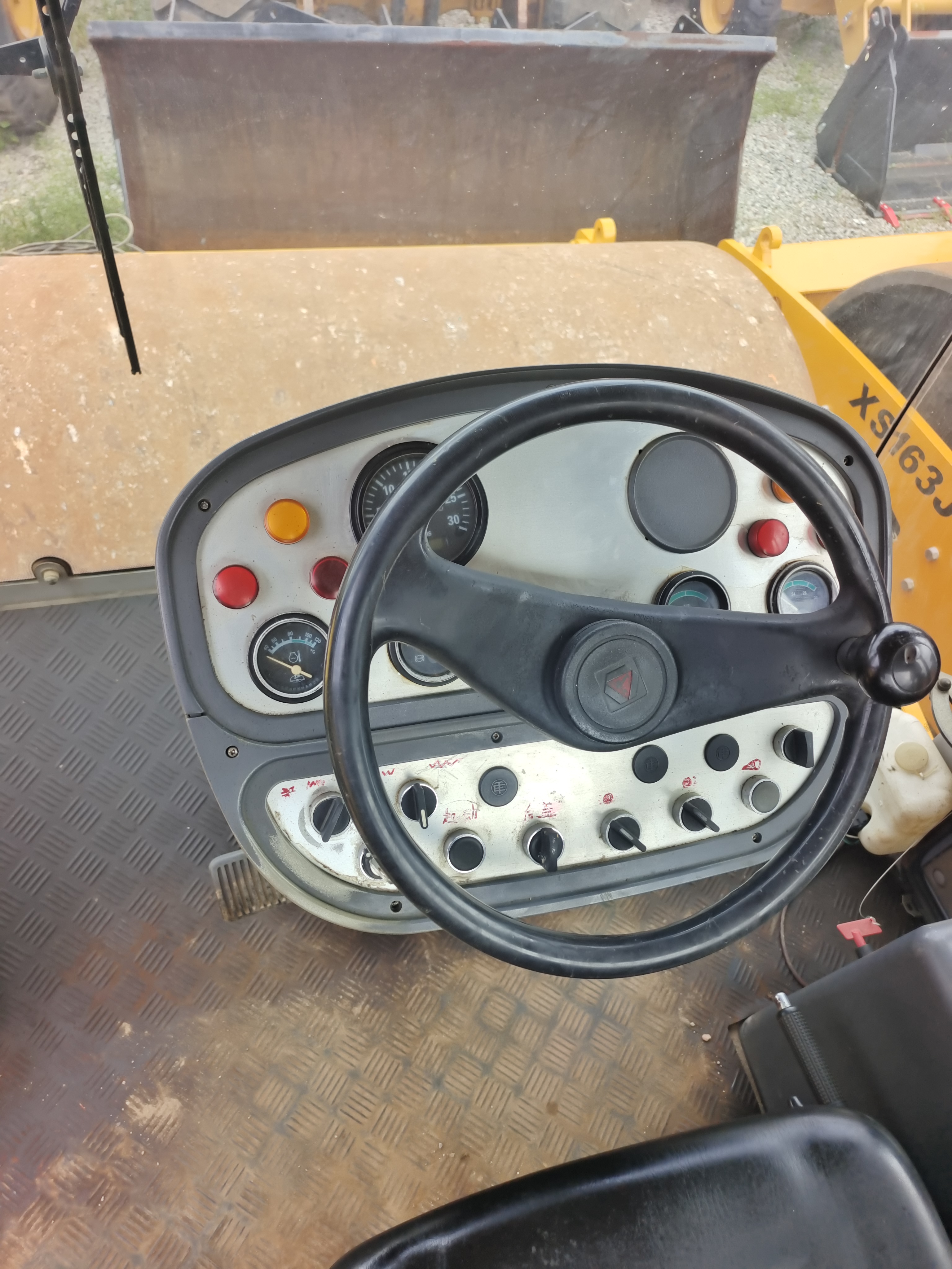 XCMG Official Manufacturer Used Road Machine Xs183j 18ton Single Drum Road Roller Second Hand