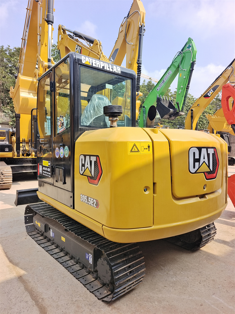 High Quality Imported Used Agricultural Excavator Cat 305.5e for Sale