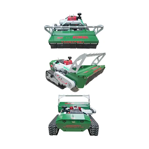 500m Remote Control Orchard Flail Mower Dual 800W Drive Motor For Hilly Farm
