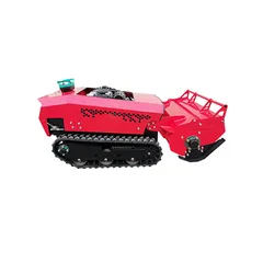 500m Remote Control Orchard Flail Mower 1000mm Tungsten Steel Cutting Head