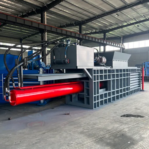 200-ton Large Horizontal All-Steel Plate Baler | Waste Paper, Plastic Bottle, Scrap Iron & Aluminum Alloy Baler | Plastic Bottle Jumbo Bag & Film Briquetting Press