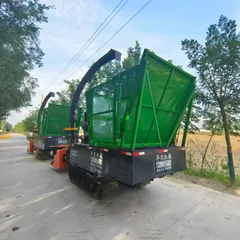 Fully Automatic Crawler Corn Silage Harvester, Straw Crushing & Harvesting Machine