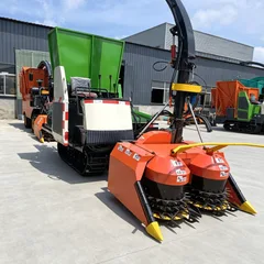Fully Automatic Crawler Corn Silage Harvester, Straw Crushing & Harvesting Machine