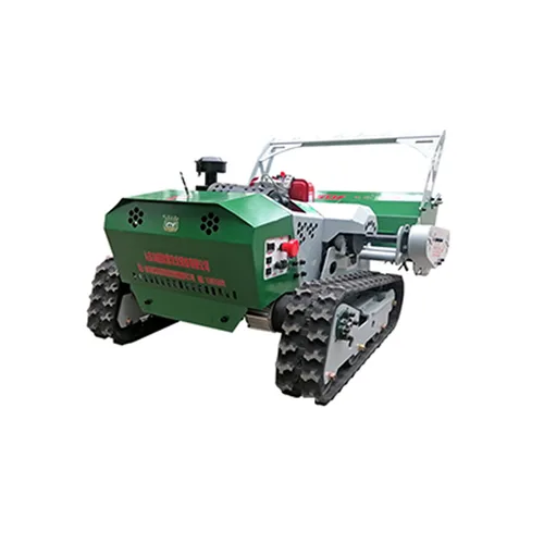 500m Remote Control Orchard Flail Mower Dual 800W Drive Motor For Hilly Farm