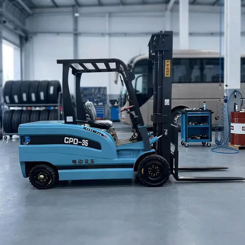 Factory Direct 60V Lithium Battery Drive 3.5 Ton Electric Forklift for Construction Farm Cargo Handling