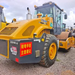 XCMG Official Manufacturer Used Road Machine Xs183j 18ton Single Drum Road Roller Second Hand