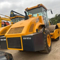 XCMG Steel Used Compactor Machine Xs183j China 18 Ton Single Drum Vibratory Road Roller Second Hand