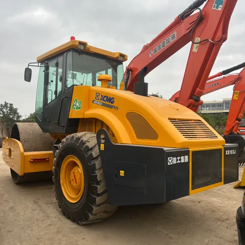 XCMG Steel Used Compactor Machine Xs183j China 18 Ton Single Drum Vibratory Road Roller Second Hand