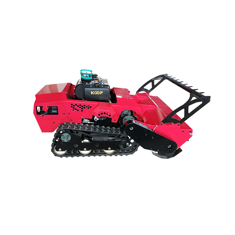 Canyao CY-1200SC Wide Cutting Remote Crawler Reclamation Mower 1.2m Width Complete Set Export