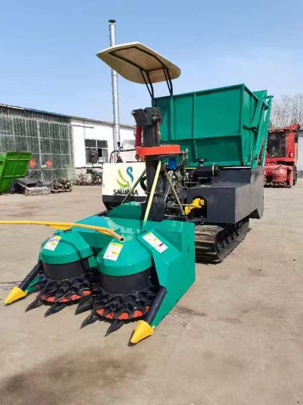 Crawler Silage Harvester, All Terrain Forage Harvester for Mountain Hilly Area