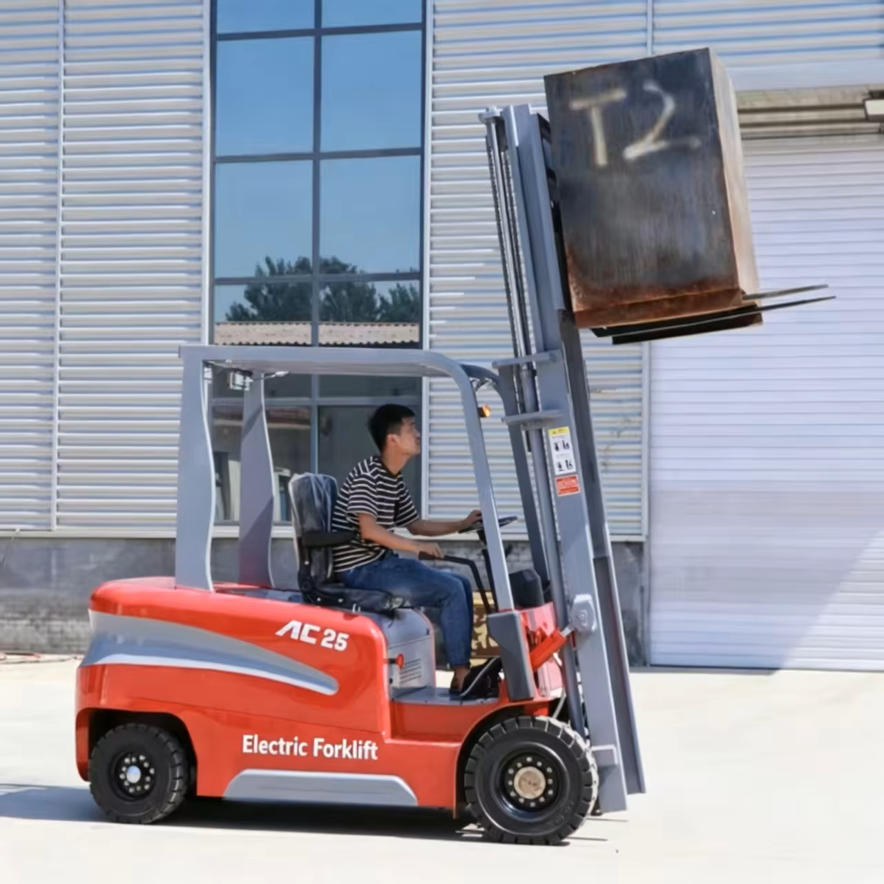 High Torque Long Endurance Electric Forklift 2.5 Ton for Industrial Zone Supermarket Logistics Work