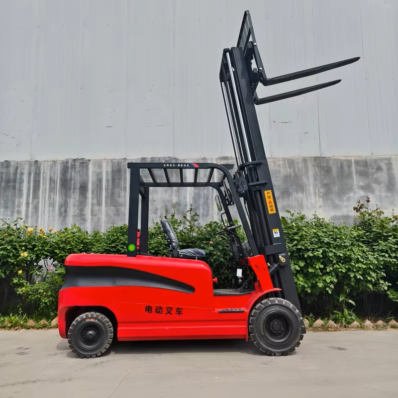 Factory Direct Four Wheel Drive Hydraulic 2.5 Ton Electric Forklift for Factory Workshop Heavy Goods Lifting