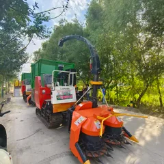 Crawler Silage Harvester, All Terrain Forage Harvester for Mountain Hilly Area