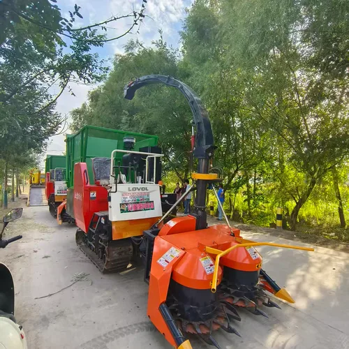 Crawler Silage Harvester, All Terrain Forage Harvester for Mountain Hilly Area
