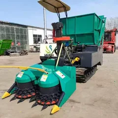 Crawler Silage Harvester, All Terrain Forage Harvester for Mountain Hilly Area