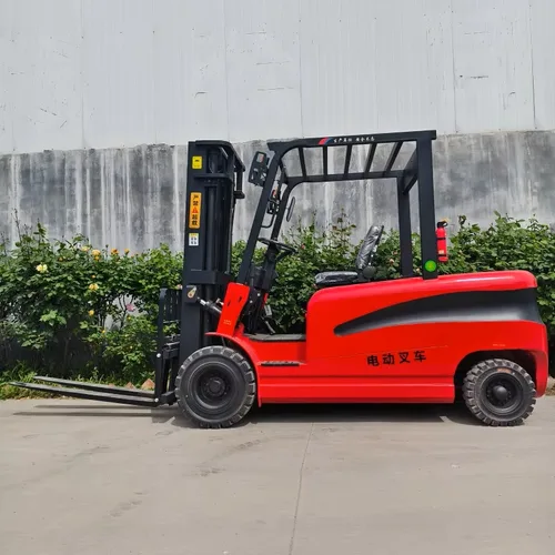 Factory Direct Four Wheel Drive Hydraulic 2.5 Ton Electric Forklift for Factory Workshop Heavy Goods Lifting