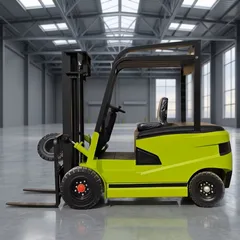 Factory Wholesale 4 WD Lithium Battery Electric Forklift 2 Ton for Industrial Building Site Operation