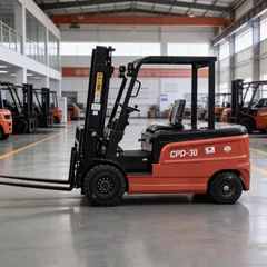 Eco Friendly Warehouse Electric Forklift 3 Ton Mini Electric Lift Forklift for Small Space Operation