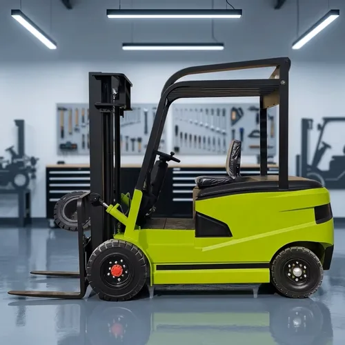 Factory Wholesale 4 WD Lithium Battery Electric Forklift 2 Ton for Industrial Building Site Operation