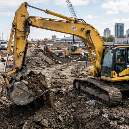 Crawler Excavating Machine - Official Technical Overview & Datasheet