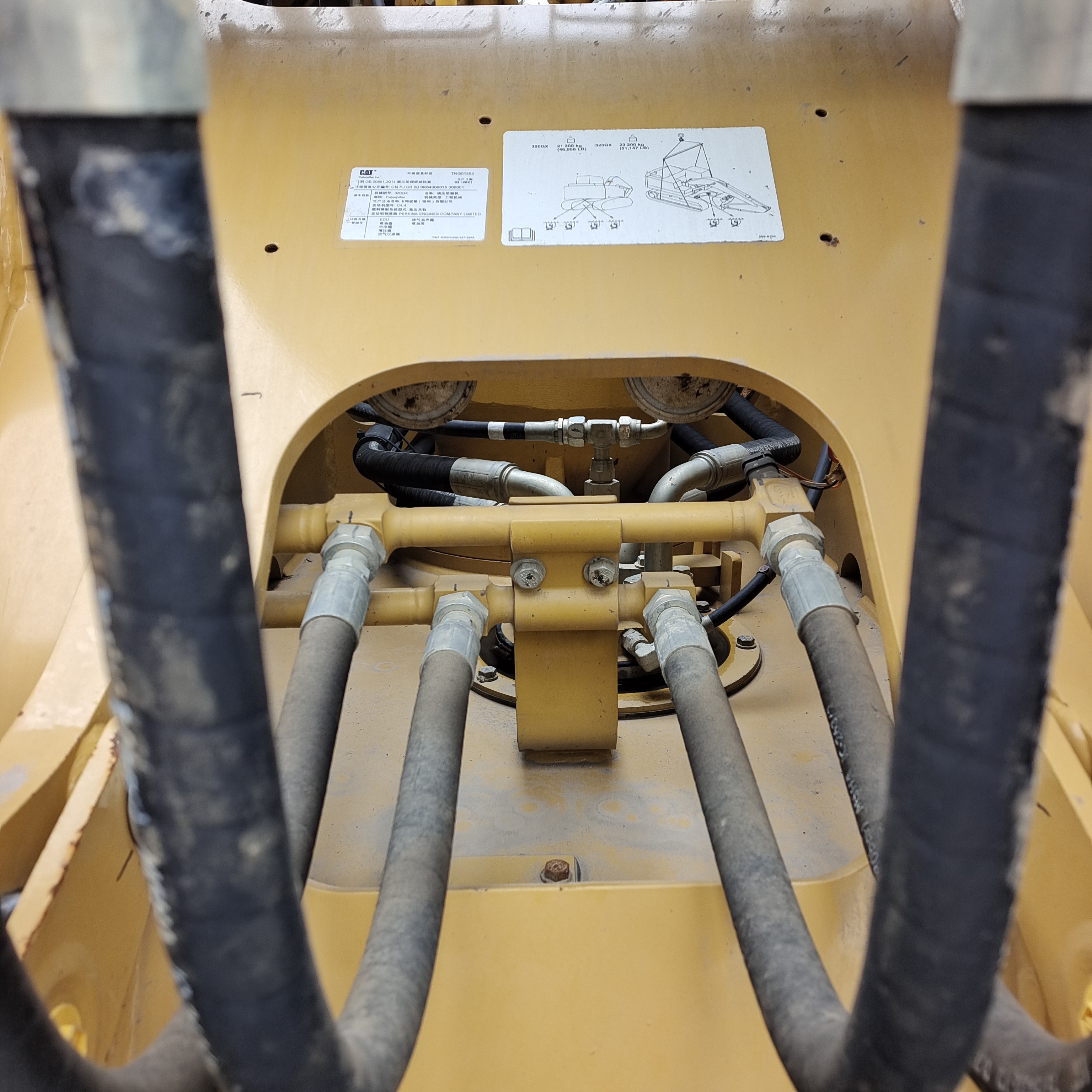 Original Cat 323gx Crawler Excavator 1.2m³ Bucket for Rental & General Construction